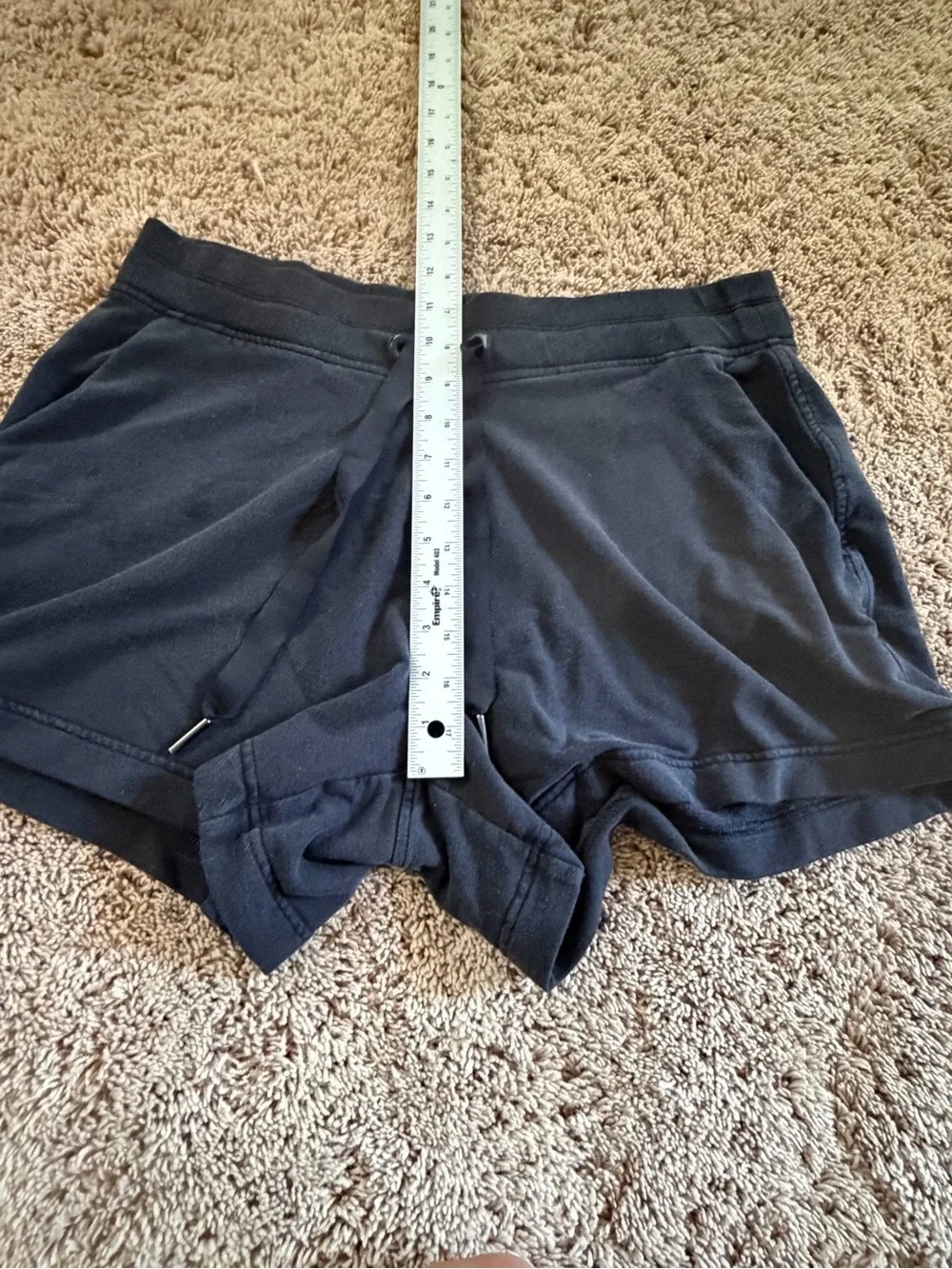 Large Athleta balance drawstring shorts Black Women's Lounge